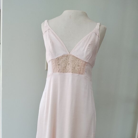 John Galliano Lingerie newspaper print vintage style silk slip dress - Picture 3 of 16